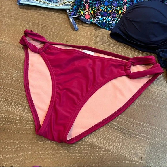 Women’s Colorful Bikini Swimsuit Bundle Set Size M-L - Picture 6 of 12